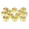 12 Packs: 24 ct. (288 total) Gold Flameless LED Tealight Candles by Ashland®